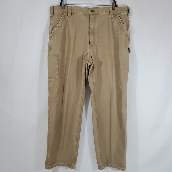 Carhartt Duck Canvas Carpenter Work Pants Dungaree - Picture 12 of 12